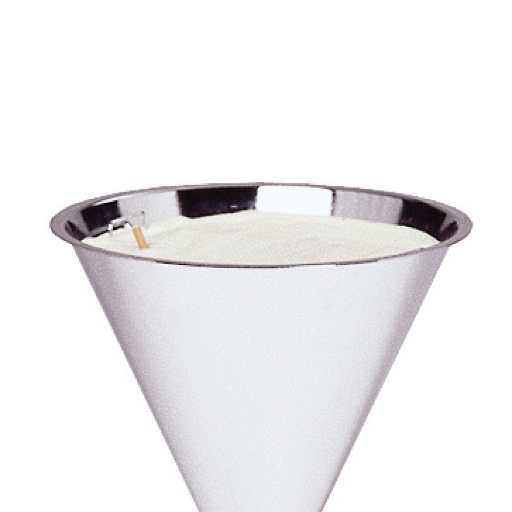 Imagen del producto: Arena de cuarzo plateada para cenicero, 25 kg