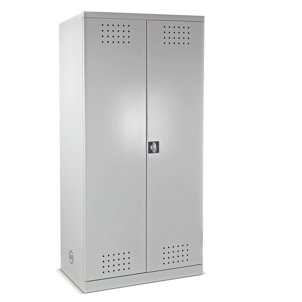 Armario para productos fitosanitarios y químicos HEMMDAL con 4 cubas de contención, HxAxF 1.920 x 920 x 580 mm Imagen del producto: Armario para productos fitosanitarios y químicos HEMMDAL con 4 cubas de contención, HxAxF 1.920 x 920 x 580 mm