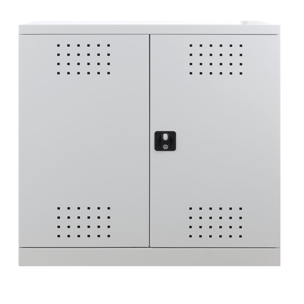 Número de imagen del producto 2: Armario BASIC para protección del medio ambiente y para productos químicos, HxAxF 1.000 x 1.000 x 500 mm, 2 cubas de contención
