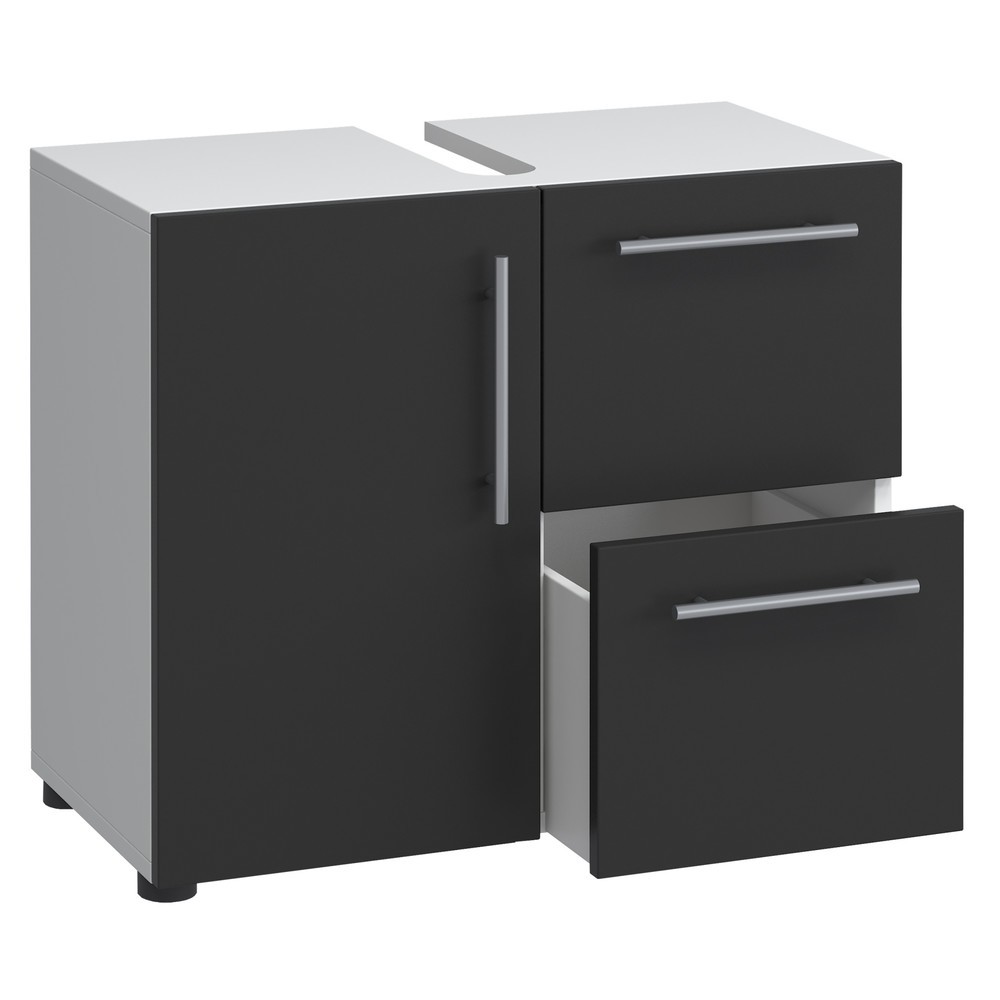 Imagen del producto: Flandu - armario ble para lavabo, color negro
