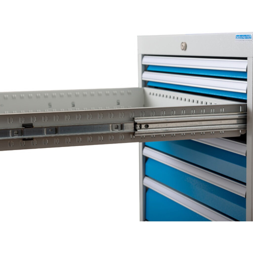 Serie de bancos de trabajo Bedrunka+Hirth con 3 cajones, CC 300 kg, H x A x F 859 x 2.000 x 750 mm Número de imagen del producto 3: Serie de bancos de trabajo Bedrunka+Hirth con 3 cajones, CC 300 kg, H x A x F 859 x 2.000 x 750 mm