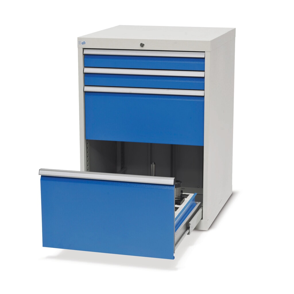 Armario con cajones para herramientas CNC Bedrunka+Hirth, 1 cajón, H x A x F 1.019 x 705 x 736 mm, SK 30 (35 unidades) Número de imagen del producto 1: Armario con cajones para herramientas CNC Bedrunka+Hirth, 1 cajón, H x A x F 1.019 x 705 x 736 mm, SK 30 (35 unidades)