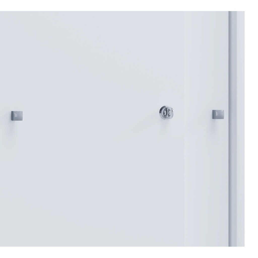 Lona - Armario de oficina con puertas correderas, 3 compartimentos, alto H x An x F 1,1110 x 700 x 400 mm, color blanco Número de imagen del producto 3: Lona - Armario de oficina con puertas correderas, 3 compartimentos, alto H x An x F 1,1110 x 700 x 400 mm, color blanco