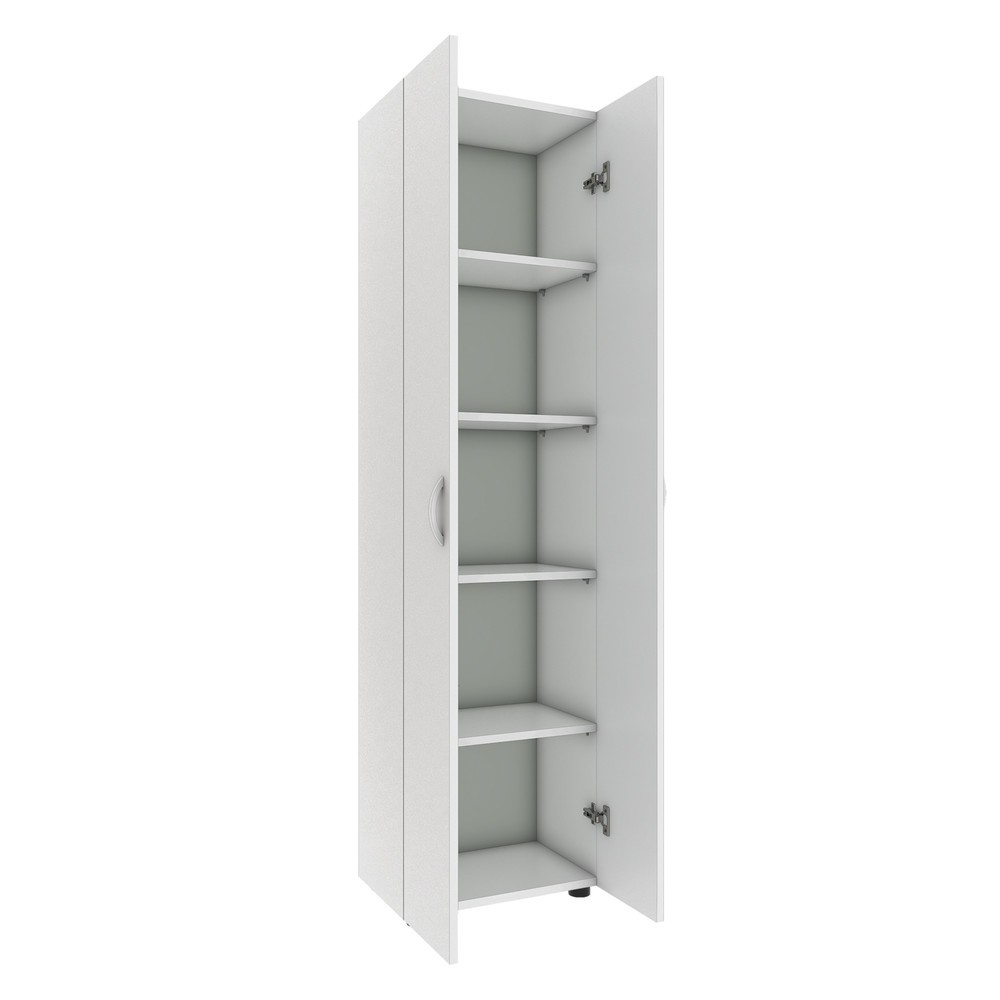 Número de imagen del producto 5: Armario de oficina Ulas-XL de 5 compartimentos, blanco