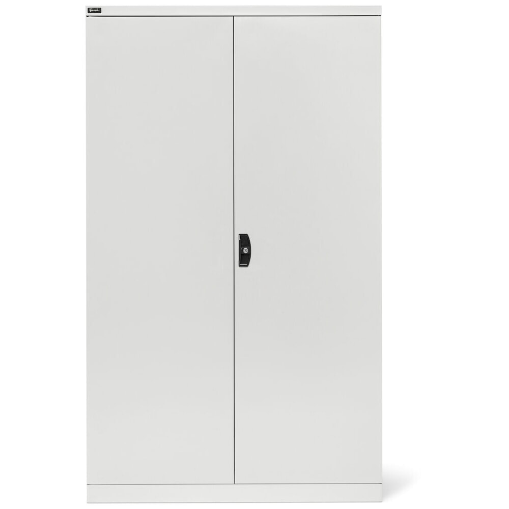 Número de imagen del producto 2: Armario Fami PERFOM con puertas batientes, 4 baldas, 2.000 x 1.193 x 555 mm (alto x ancho x fondo), gris claro