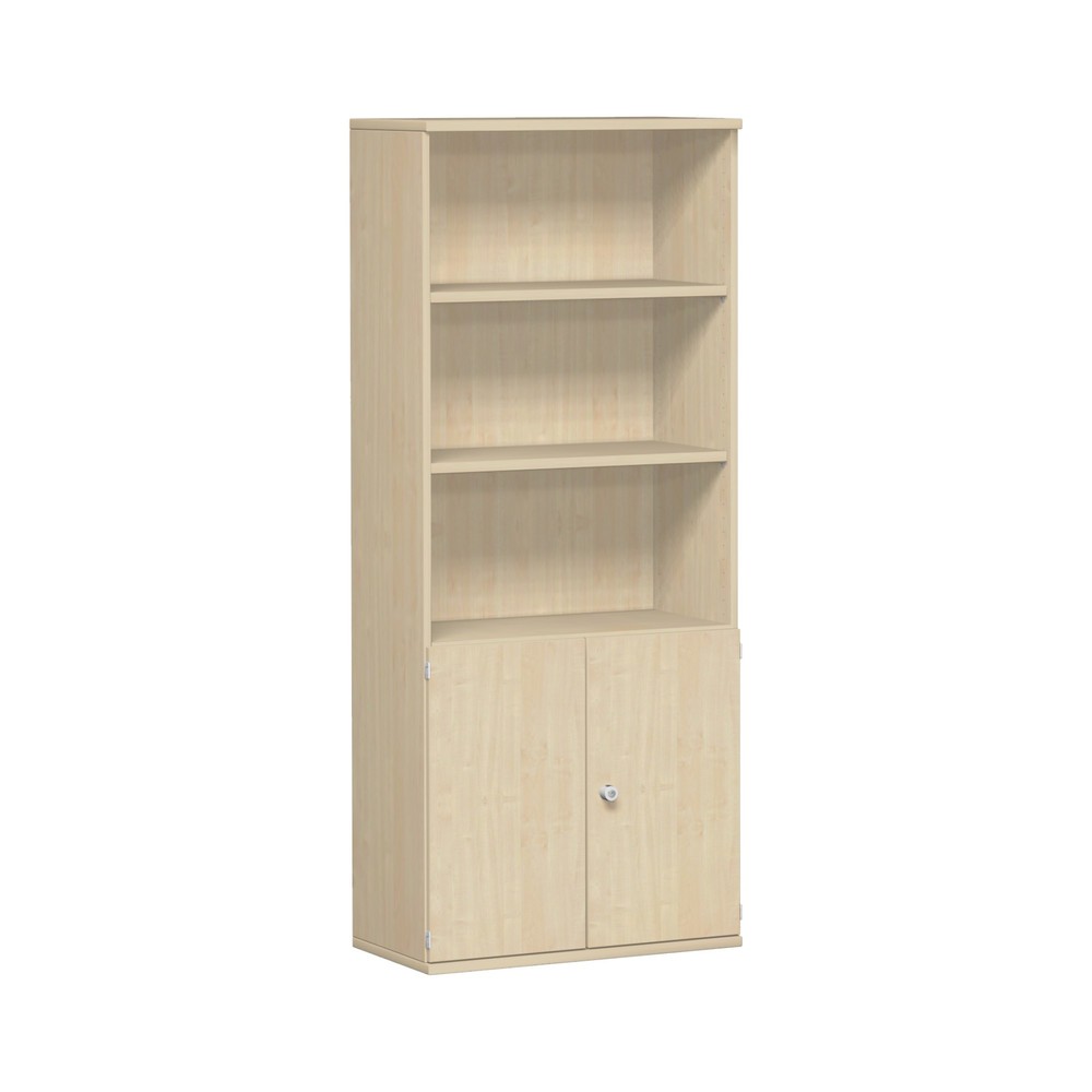 Imagen del producto: Armario modular profesional con puertas de madera, 5 OH, arce