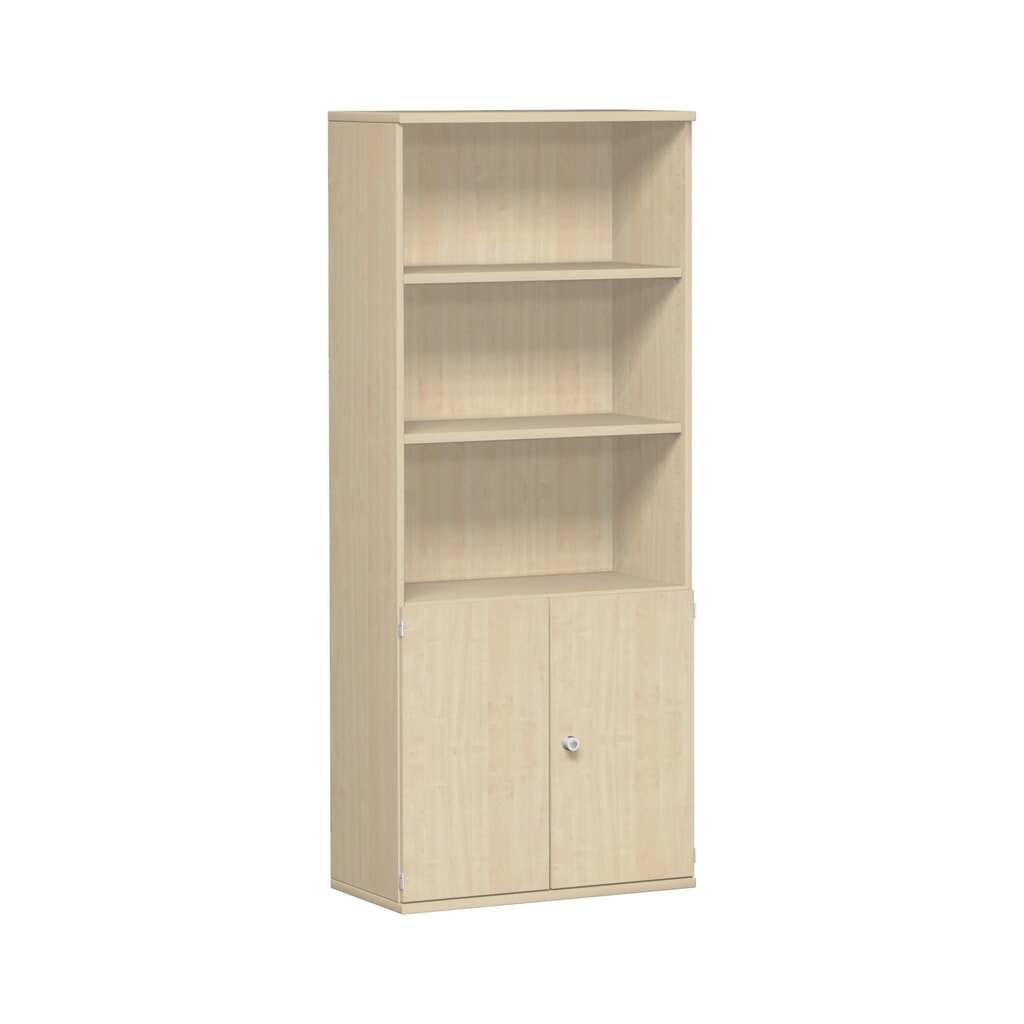 Imagen del producto: Armario modular profesional con puertas de madera, 5 OH, arce