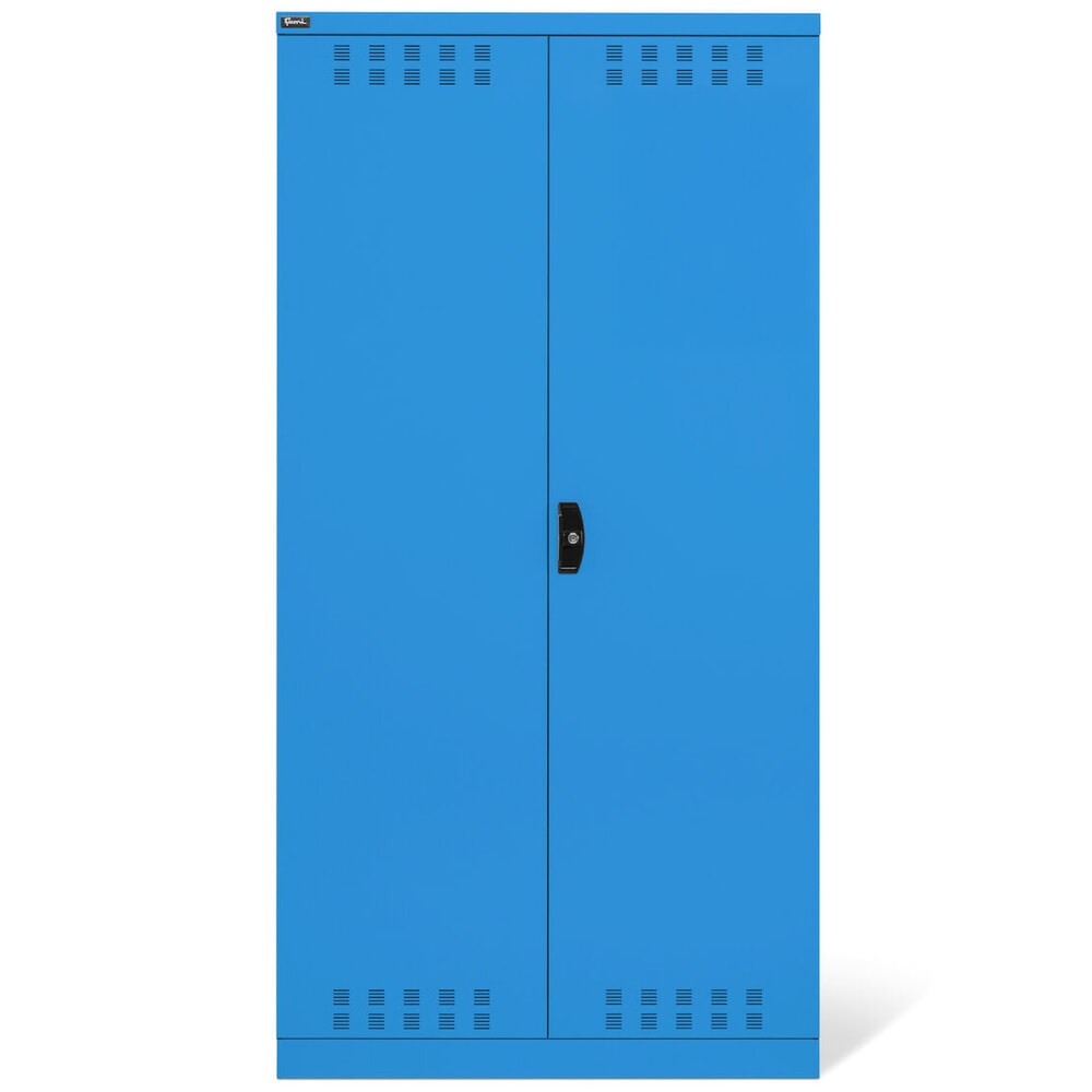 Número de imagen del producto 2: Armario multiusos Fami PERFOM, esterilla antisuciedad, 3 baldas, 2.000 x 1.023 x 726 mm (alto x ancho x fondo), azul claro