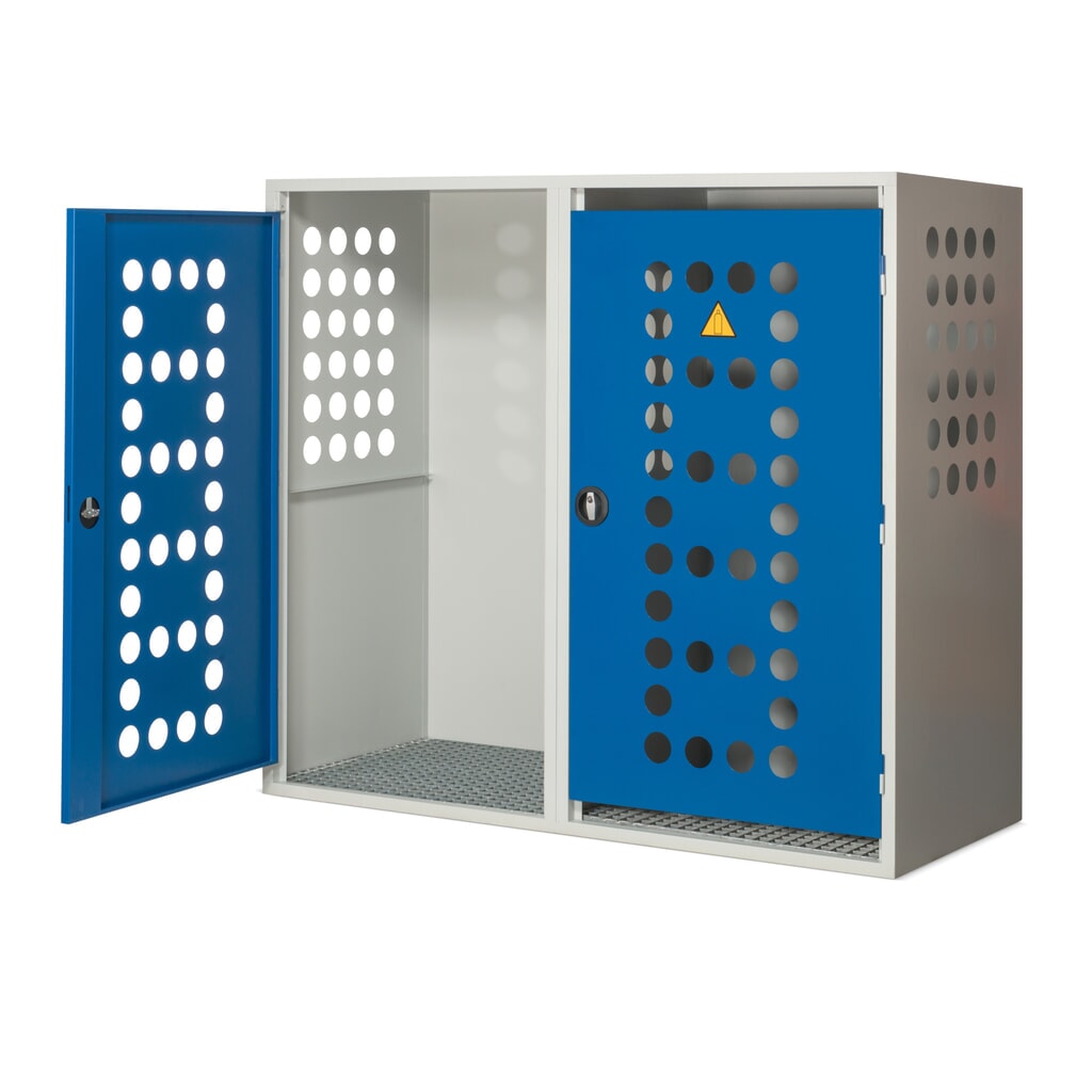 Armario para bombonas de propano Steinbock®, 2 puertas Número de imagen del producto 6: Armario para bombonas de propano Steinbock®, 2 puertas
