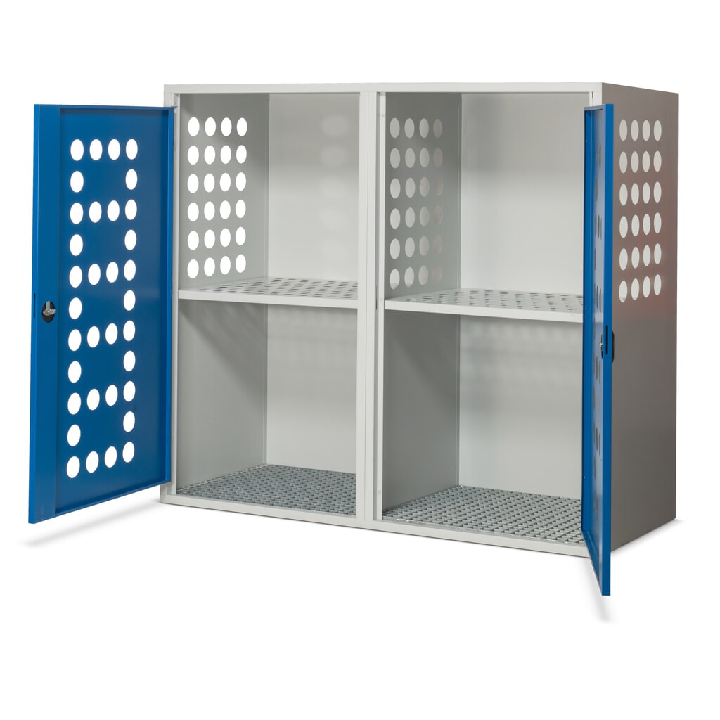 Número de imagen del producto 7: Armario para bombonas de propano Steinbock®, 2 puertas