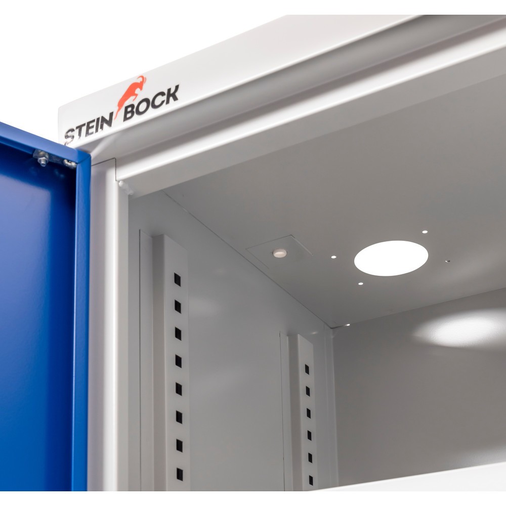 Número de imagen del producto 6: Armario para productos químicos y tóxicos Steinbock®, 2 cubetas, H x A x F 1.000 x 950 x 500 mm