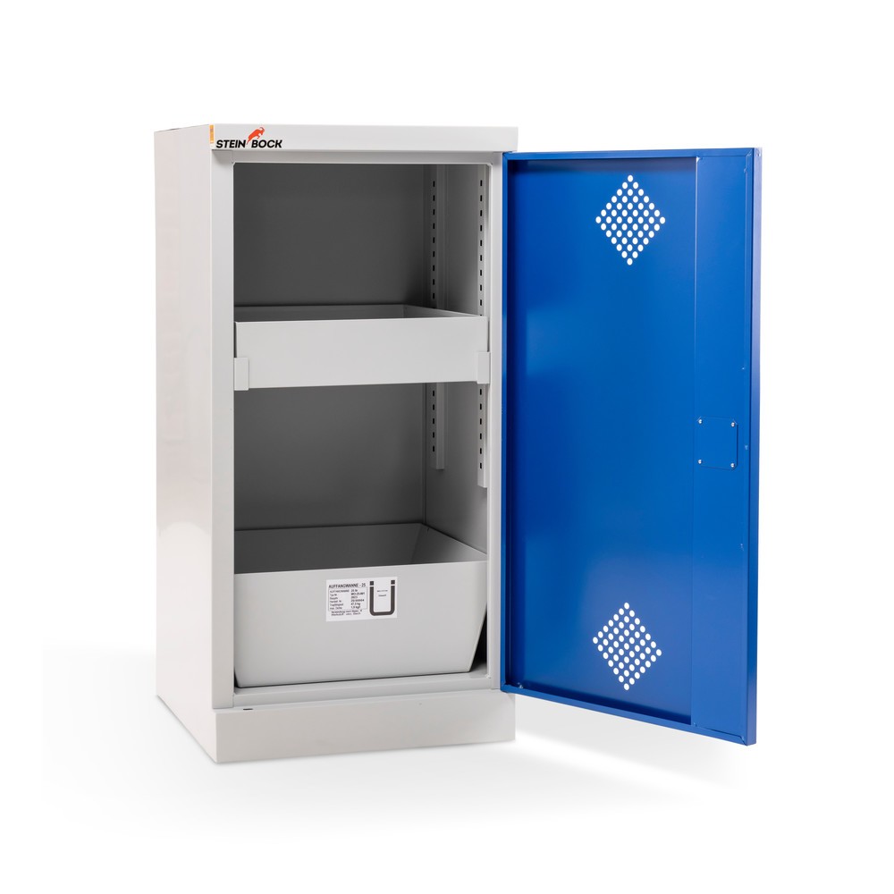 Número de imagen del producto 3: Armario para productos químicos y tóxicos Steinbock®, 2 cubetas, H x A x F 1.000 x 500 x 500 mm