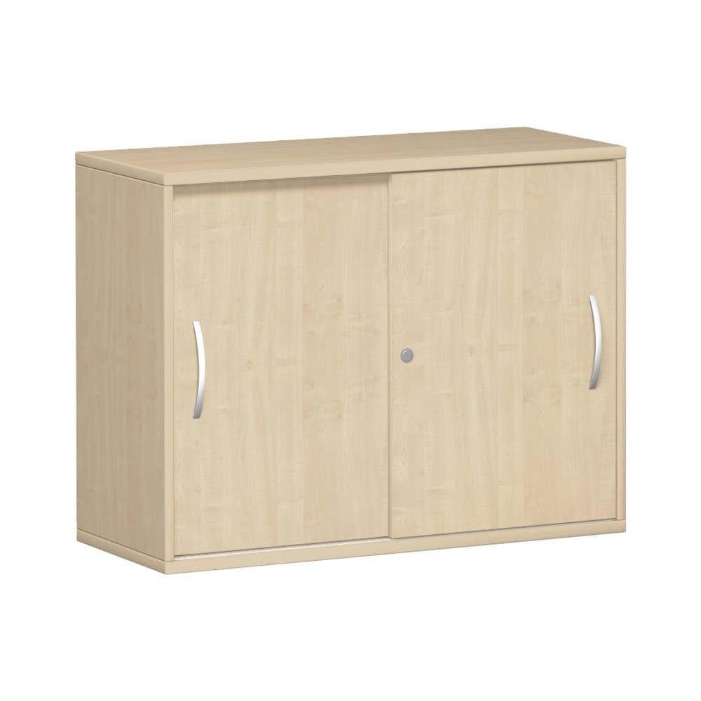 Imagen del producto: Armario de puerta corredera profesional, 2 OH, ancho 1.000 mm, arce