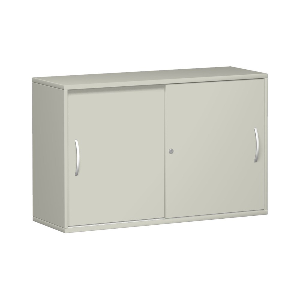 Imagen del producto: Armario puerta corredera Profi, 2 OH, ancho 1.200 mm, gris claro