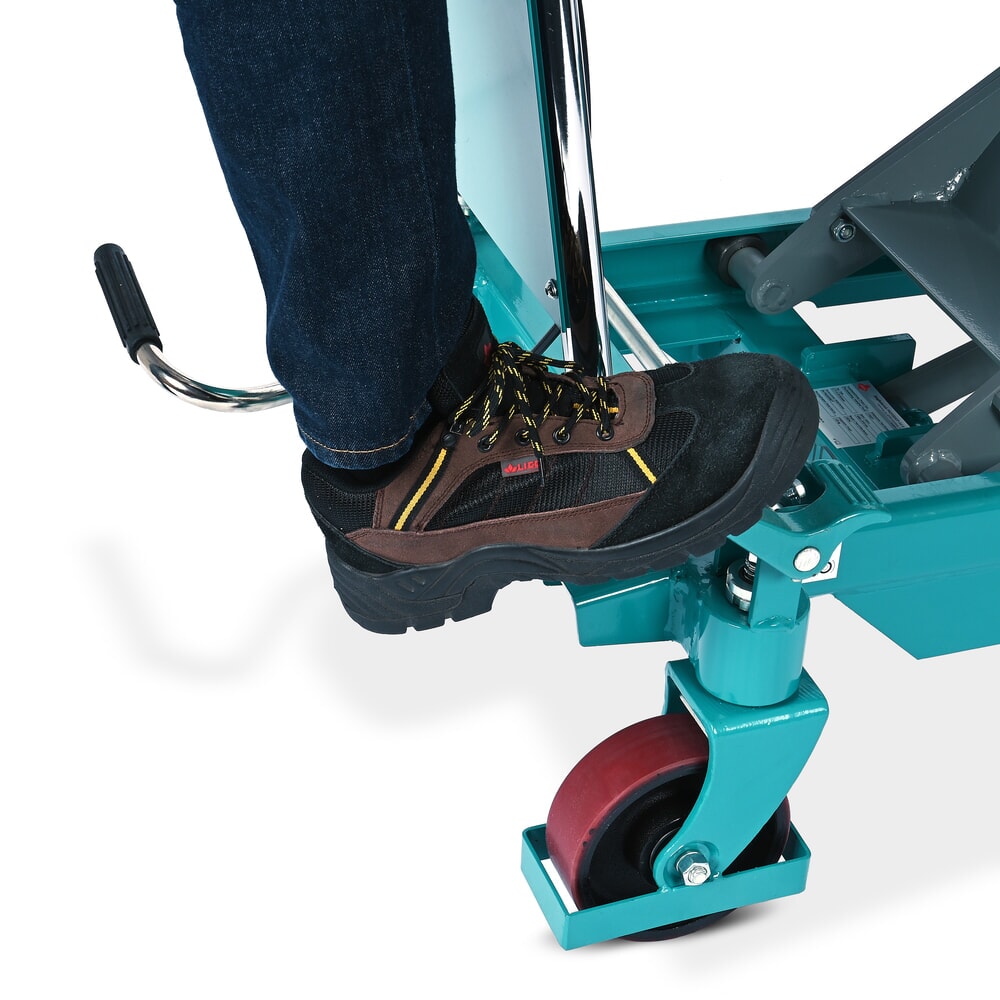 Número de imagen del producto 8: Plataforma elevadora móvil de tijera Ameise®, manillar fijo, CC 750 kg, plataforma de 1000 x 510 mm