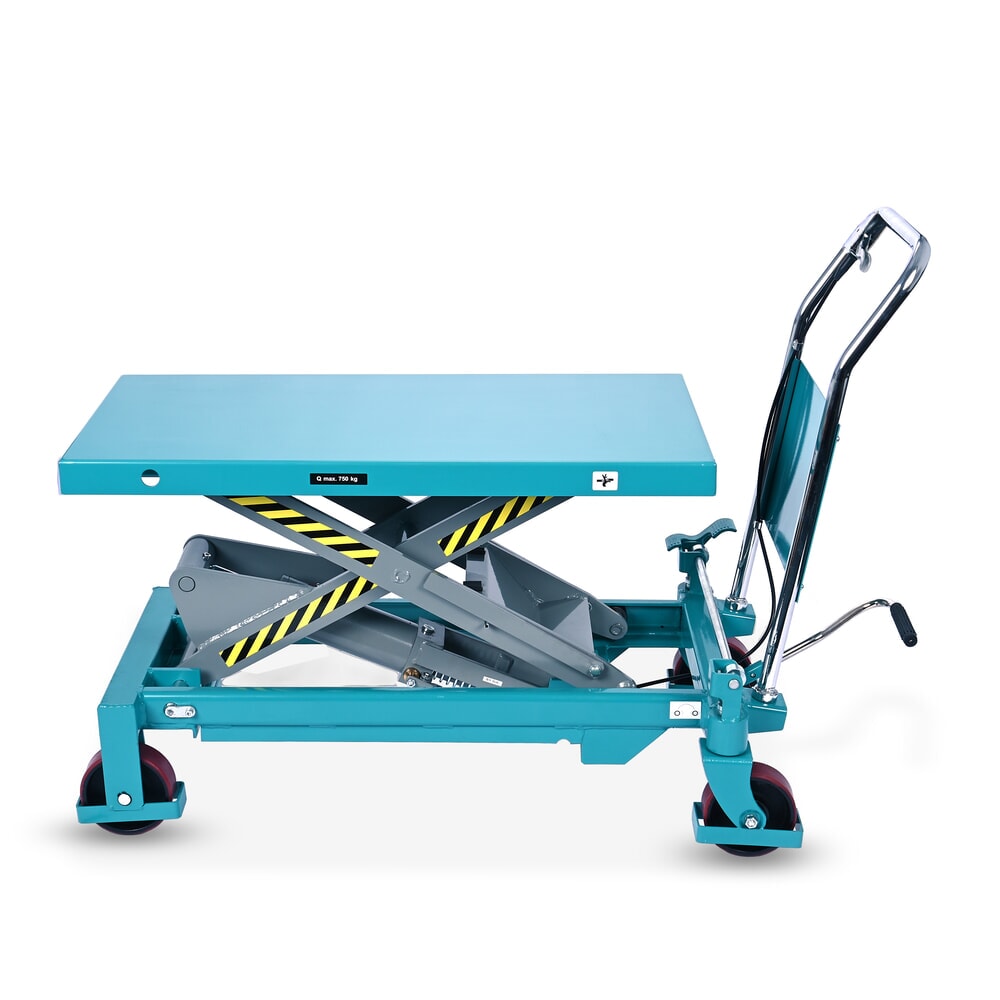 Número de imagen del producto 14: Plataforma elevadora móvil de tijera Ameise®, manillar fijo, CC 750 kg, plataforma de 1000 x 510 mm
