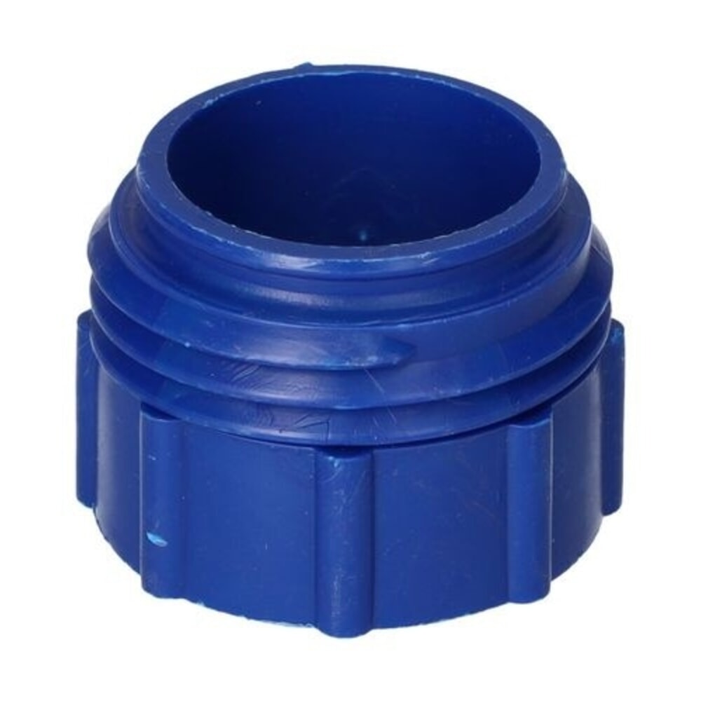 Número de imagen del producto 1: Denios adaptador de rosca de 2 pulgadas fina (l) a 2 pulgadas Mauser gruesa (A), azul