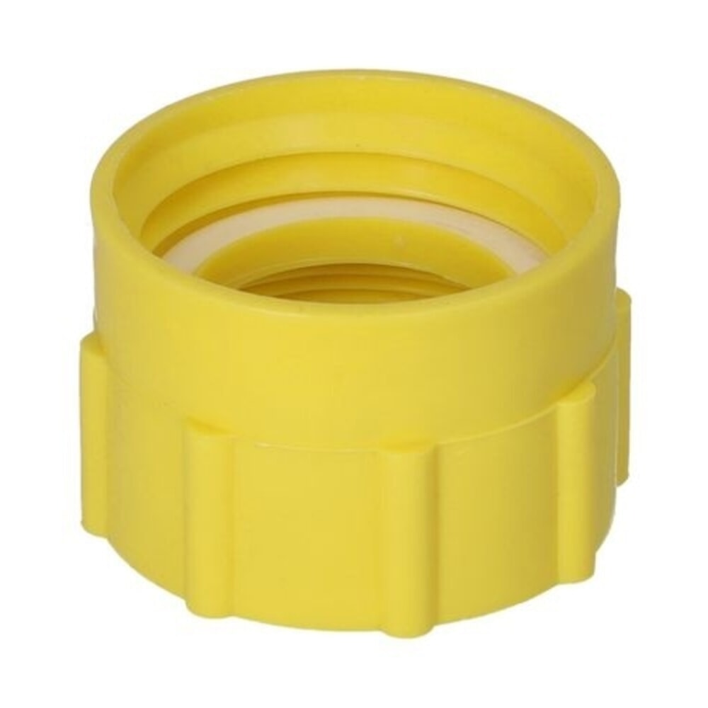 Número de imagen del producto 1: Denios adaptador de rosca de 2 pulgadas fina (l) a DIN 61/31 (l), amarillo