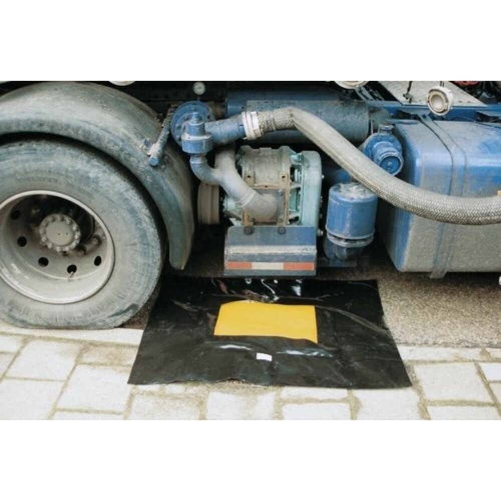 Imagen del producto: Denios bordillo plegable de plástico, capacidad 100 l, HxAxF 150 x 1.000 x 1000 mm