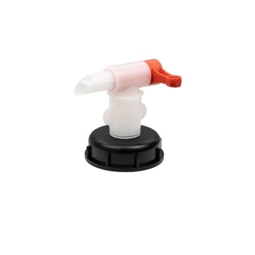 Imagen del producto: Denios grifo de vaciado para contenedores de plástico H 71, rosca Ø 72 mm