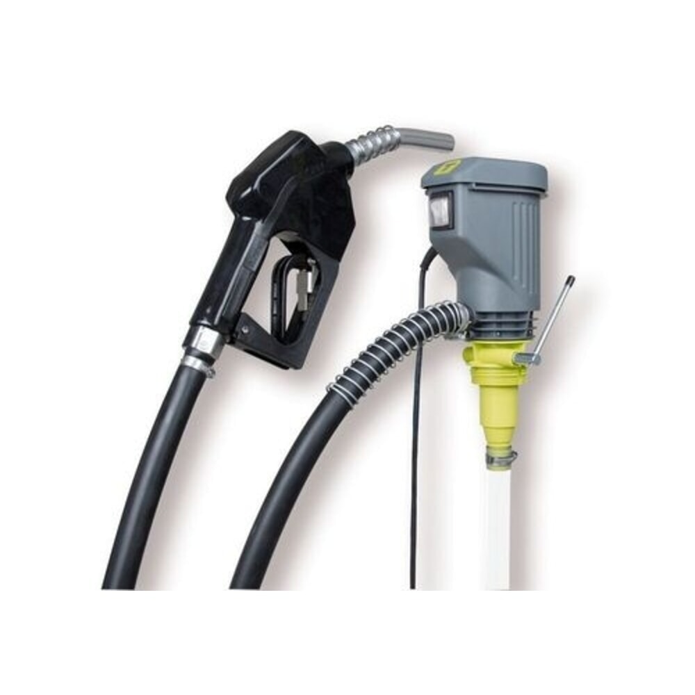 Número de imagen del producto 1: Denios bomba eléctrica para bidón HP 40, con espita automática, profundidad de inmersión 1600 mm