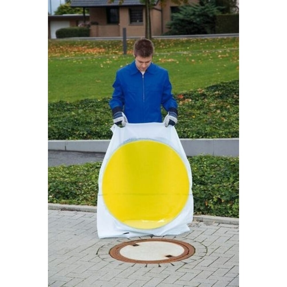 Imagen del producto: Denios alfombra de sellado para protección de alcantarillado, forma redonda, altura 8 mm, Ø 450 mm