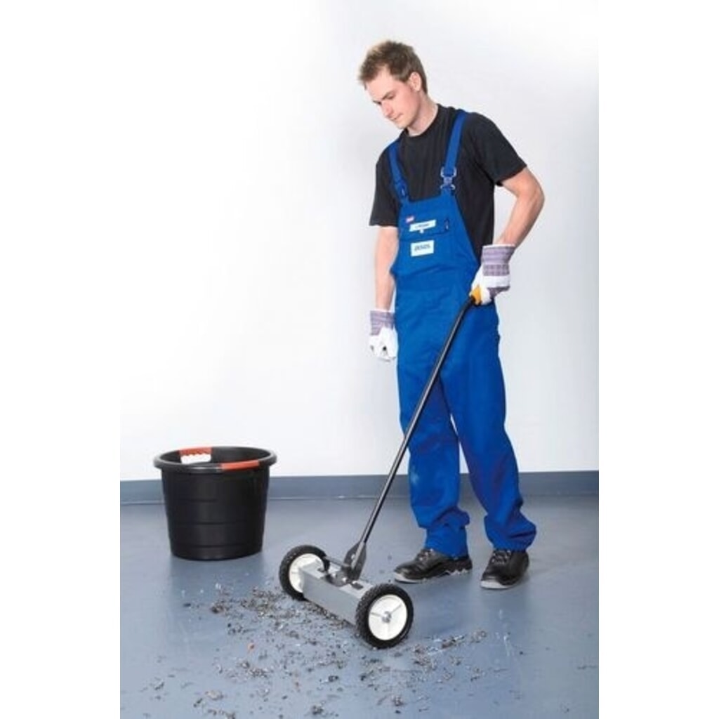 Imagen del producto: Denios escoba magnética, mango telescópico, altura de barrido ajustable, anchura de barrido 455 mm
