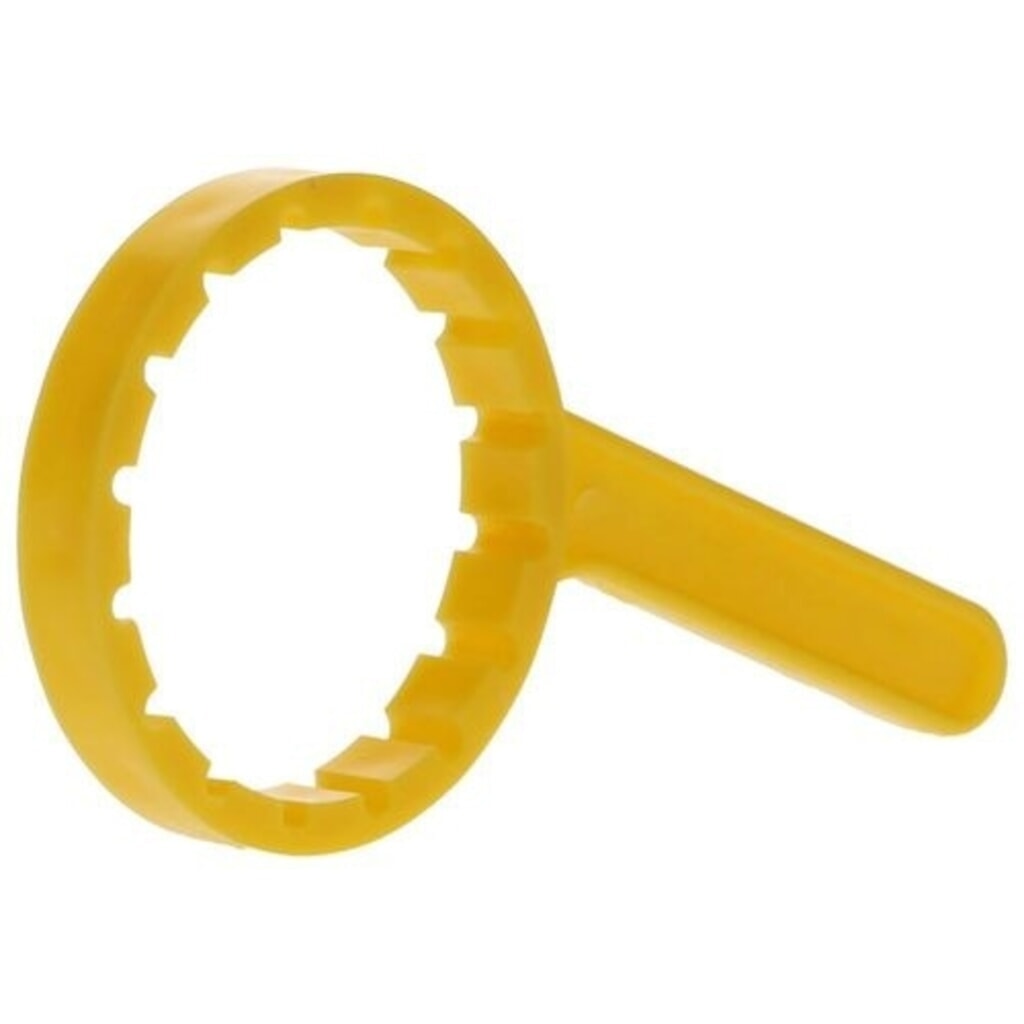 Imagen del producto: Denios abridor para tapones de rosca DIN70, llave de estrella de plástico DN70