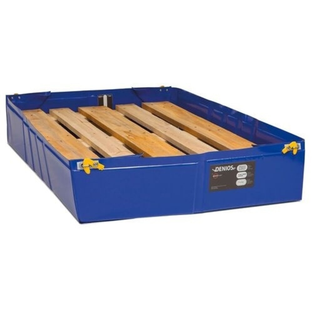 Imagen del producto: Denios bordillo reutilizable plegable de plástico, capacidad 25 l, HxAxF 125 x 350 x 700 mm