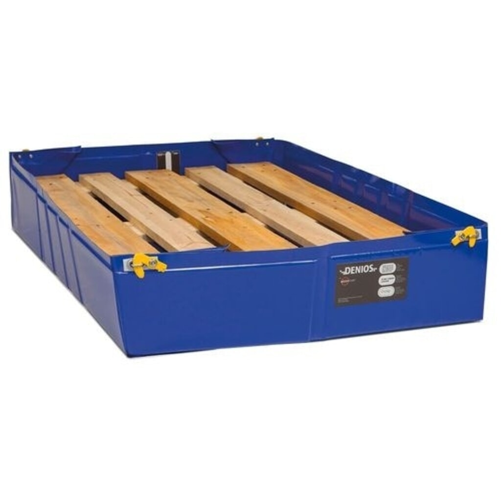 Imagen del producto: Denios bordillo reutilizable plegable de plástico, capacidad 25 l, HxAxF 125 x 350 x 700 mm