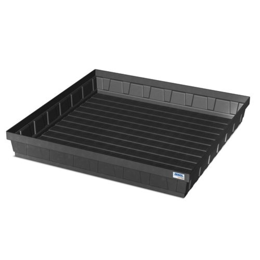 Imagen del producto: Denios bordillo base-line para pequeños recipientes, de PE (polietileno), altura 160 mm, sin desagüe, sin rejilla galvanizada, capacidad 52 l