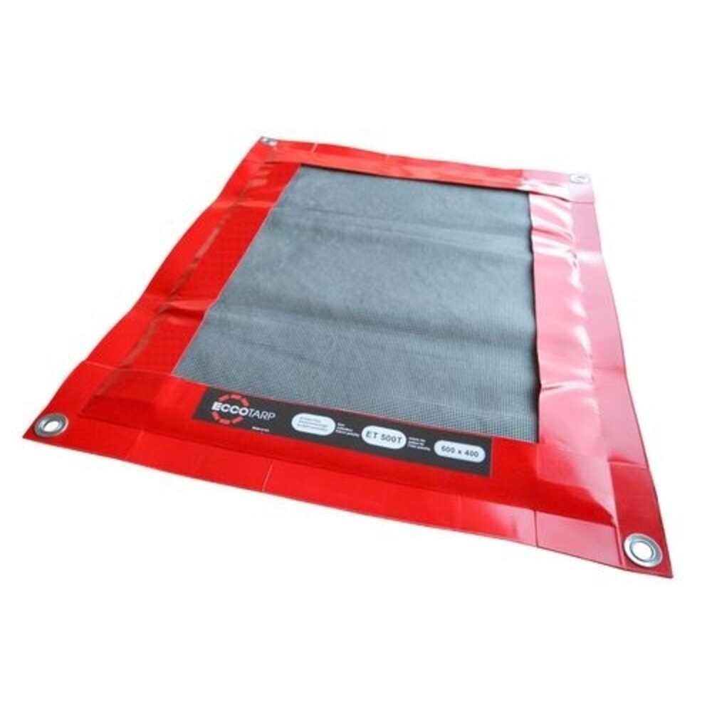 Imagen del producto: Denios bordillo de goteo reutilizable plegable de plástico con material absorbente reemplazable, capacidad 1 l, An x Pr 480 x 580 mm