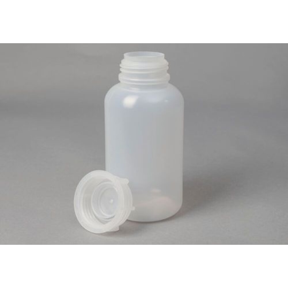 Número de imagen del producto 1: Denios botellas de boca ancha de LDPE, redondas, transparentes, 1500 ml, 6 unidades