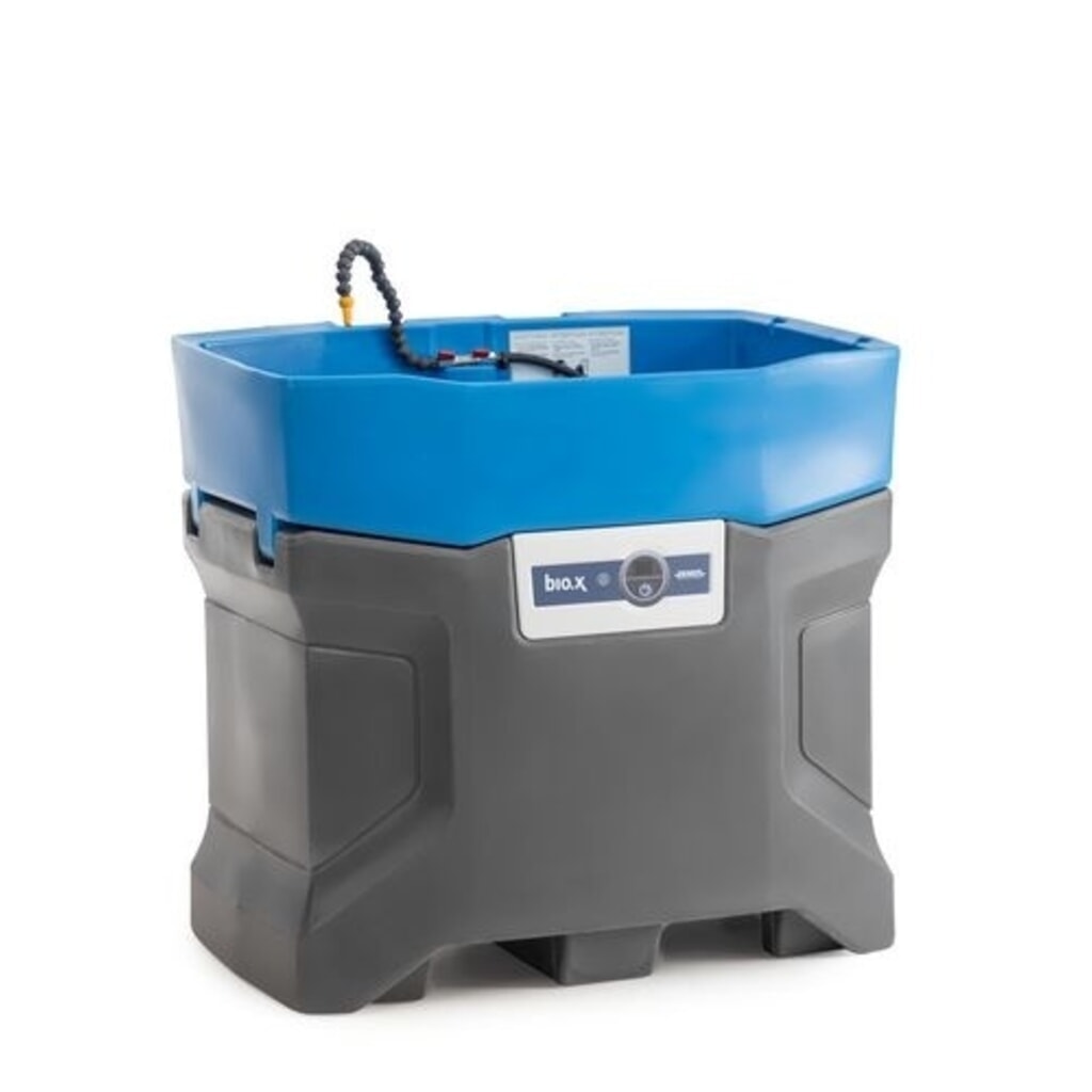 Denios limpiador de piezas bio.x C100 de para la limpieza biológica y sin disolventes, superficie útil BxT 970 x 600 mm Imagen del producto: Denios limpiador de piezas bio.x C100 de para la limpieza biológica y sin disolventes, superficie útil BxT 970 x 600 mm