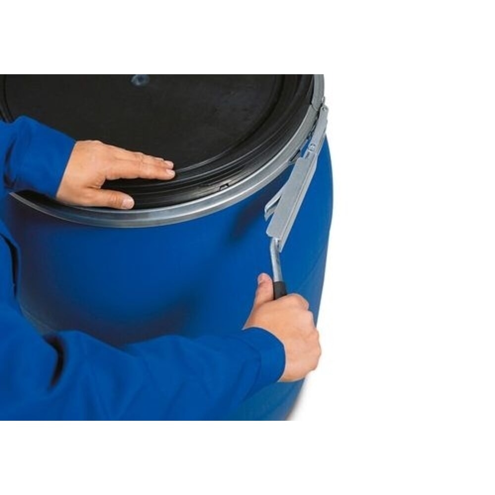 Número de imagen del producto 2: Palanca para recipientes con mango de plástico para bidones Denios, para fácil apertura y cierre