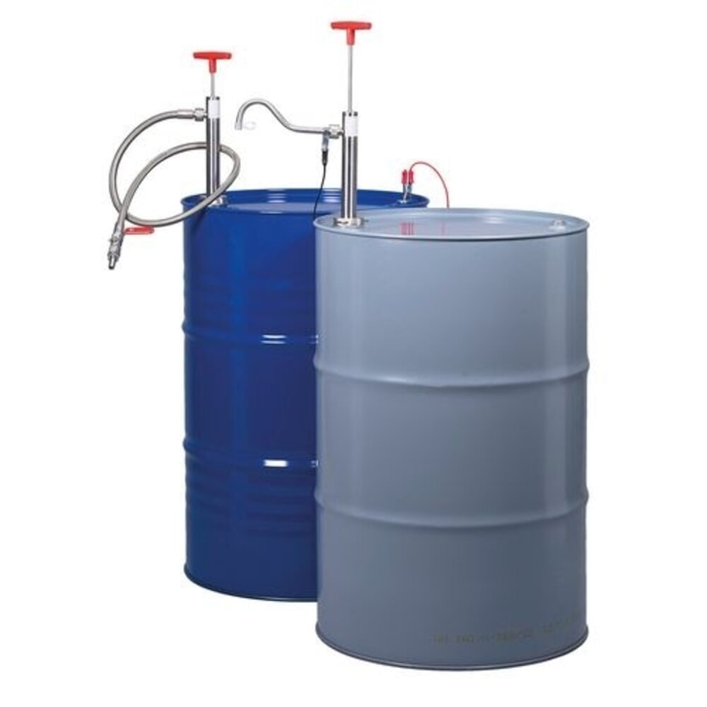 Número de imagen del producto 2: Denios bomba para bidón de acero inoxidable con tubo de salida, profundidad de inmersión de 910 mm