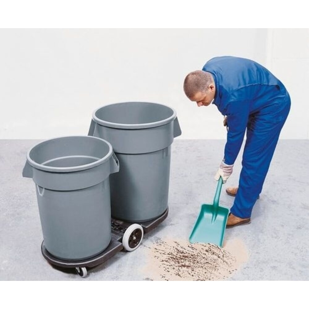 Número de imagen del producto 2: Denios contenedor de reciclaje y vehículo de almacenamiento y evacuación de residuos DENSORB® con 2 contenedores (120 y 170 l)