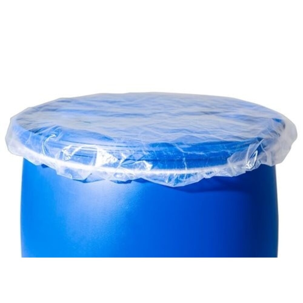 Número de imagen del producto 2: Tapa para bidón Denios, para bidones con diámetro de hasta 620 mm, transparente, 10 unidades