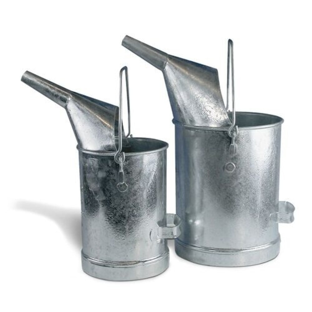 Número de imagen del producto 2: Denios cubo medidor de chapa de acero galvanizada, con escala interior, apto para calibración, 5 l