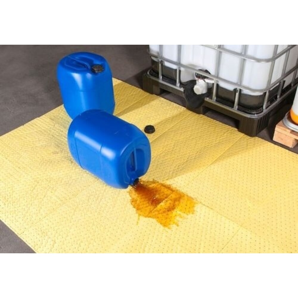 Número de imagen del producto 2: Denios rollo de fieltro aglutinante DENSORB® Economy Single, especial, ligero, 38 cm x 90 m, 2 unidad