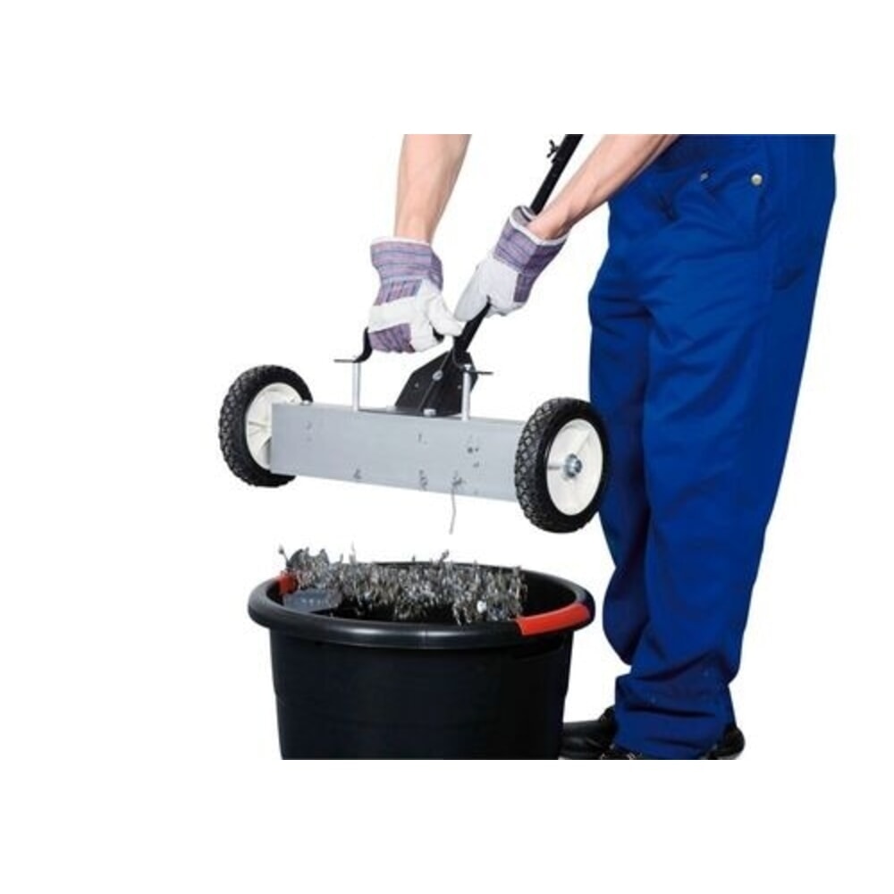 Número de imagen del producto 2: Denios escoba magnética, mango telescópico, altura de barrido ajustable, anchura de barrido 455 mm