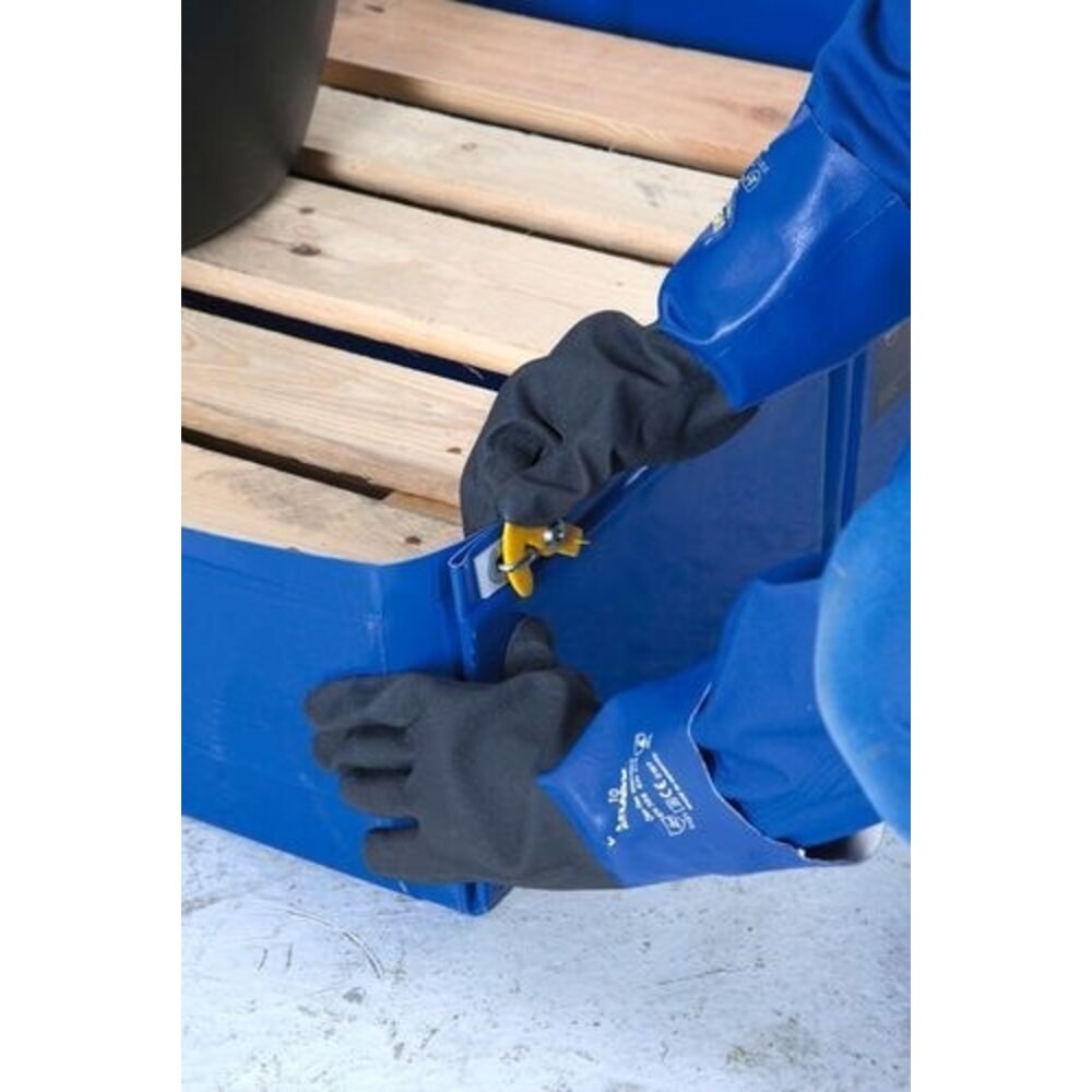 Número de imagen del producto 2: Denios bordillo reutilizable plegable de plástico, capacidad 25 l, HxAxF 125 x 350 x 700 mm