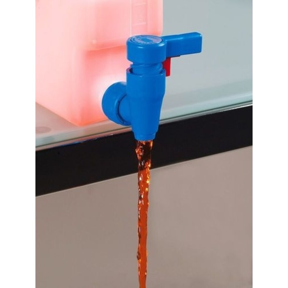 Número de imagen del producto 2: Grifo de descarga para bidones Denios de cuello ancho y que ahorran espacio, corto