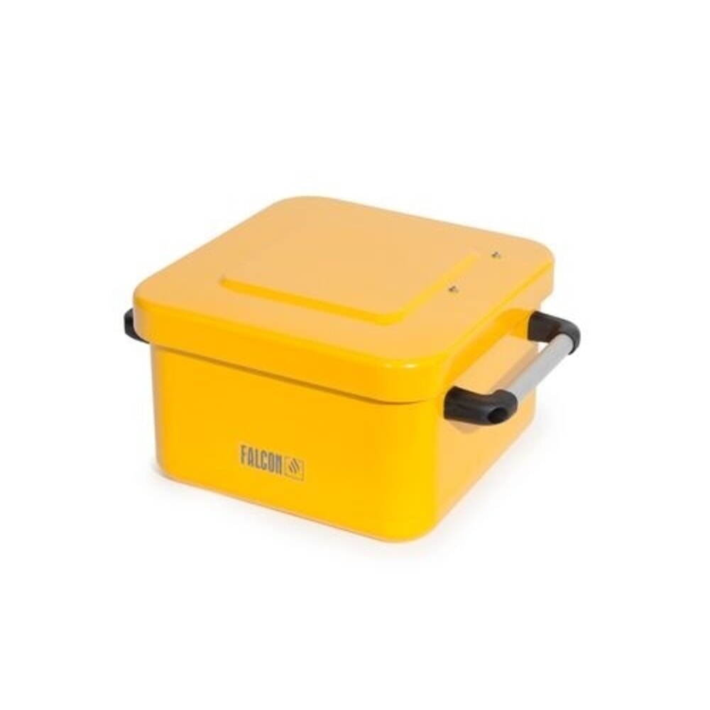 Número de imagen del producto 2: Denios limpiador de piezas pequeñas FALCON de acero, conexión a tierra, pintado, con cesta de inmersión, 10 l