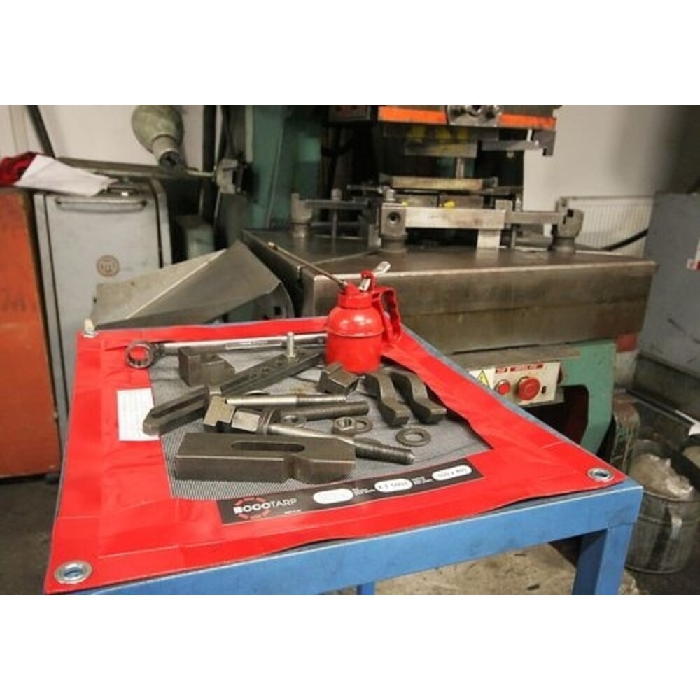 Número de imagen del producto 2: Denios bordillo de goteo reutilizable plegable de plástico con material absorbente reemplazable, capacidad 1 l, An x Pr 480 x 580 mm