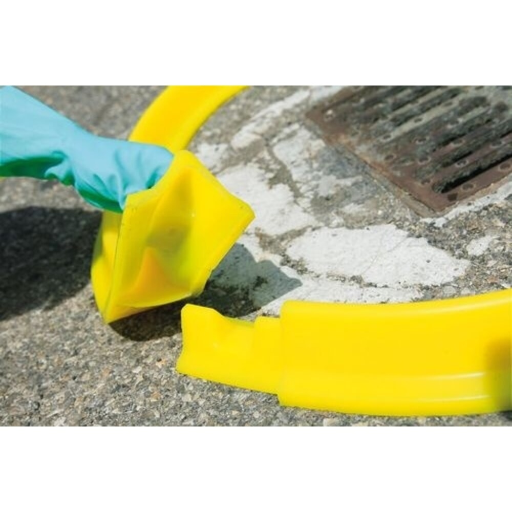 Número de imagen del producto 2: Denios protección de alcantarillado barrera de contención flexible en forma de serpentina, 2000 mm de longitud, 100 mm mm de altura