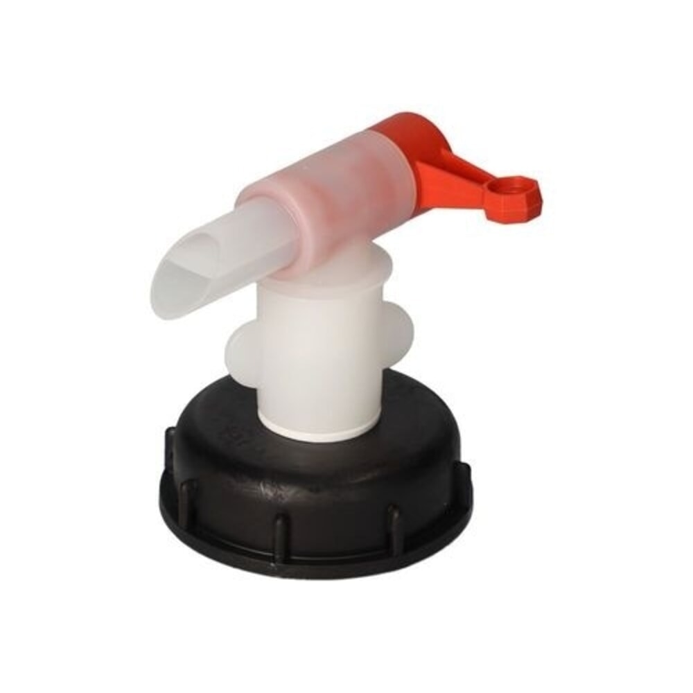 Número de imagen del producto 3: Denios grifo de vaciado para contenedores de plástico H 71, rosca Ø 72 mm