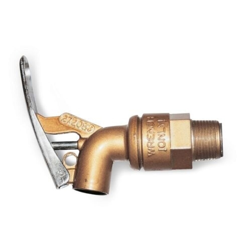 Número de imagen del producto 3: Denios válvula dosificadora fina de cierre automático fabricada en fundición de zinc a presión, diámetro de rosca 3/4 pulgadas