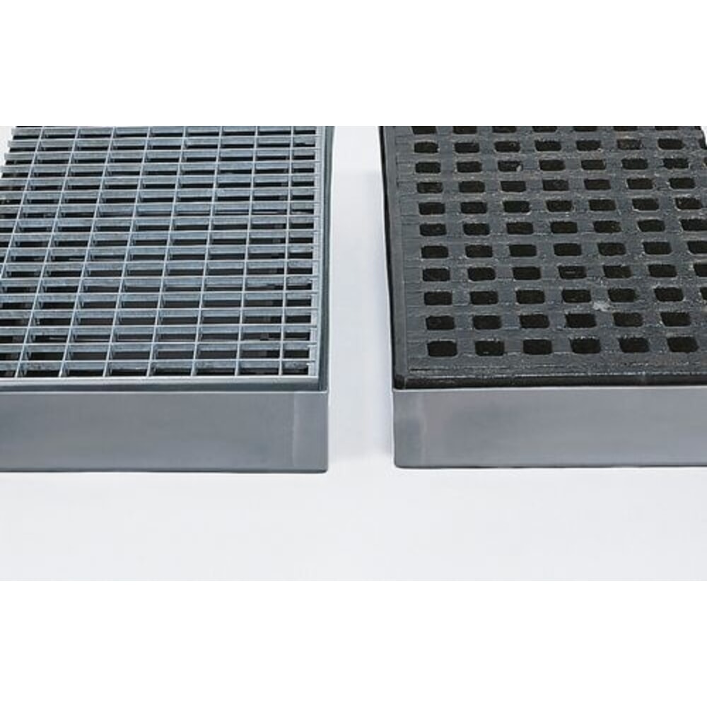 Número de imagen del producto 3: Denios bordillo para pequeños recipientes classic-line de acero galvanizado, capacidad 20 l, HxAxF 120 x 400 x 600 mm