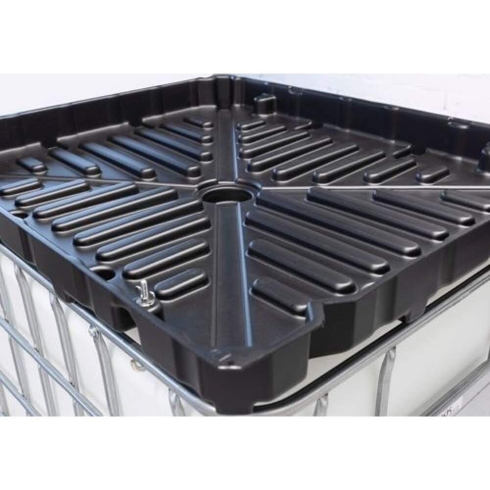 Número de imagen del producto 3: Denios embudo para bidón IBC FALCON de polietileno, abertura de drenaje Ø 150 mm, tipo Full Size 1000, 50 l